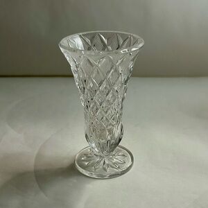 Geometric Cut Art Deco Inspired Glass Shot Glass